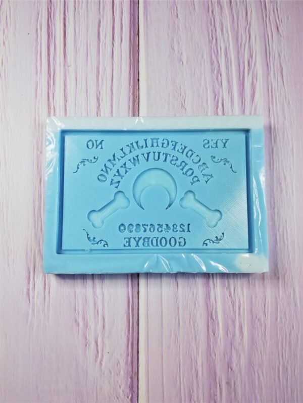 Stampo in silicone Tavola Ouija vassoio per creazioni in resina e gesso