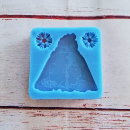 Stampo in silicone Lotta dei Maghi per creazioni in resina e fimo