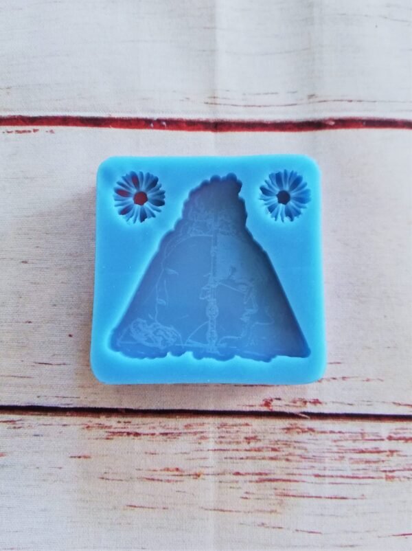 Stampo in silicone Lotta dei Maghi per creazioni in resina e fimo